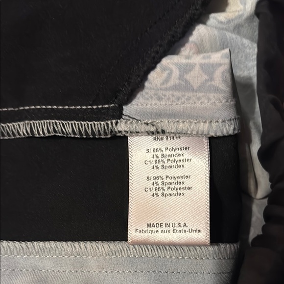 Clover Canyon Drawstring Black and Orange Pants - Picture 6 of 7